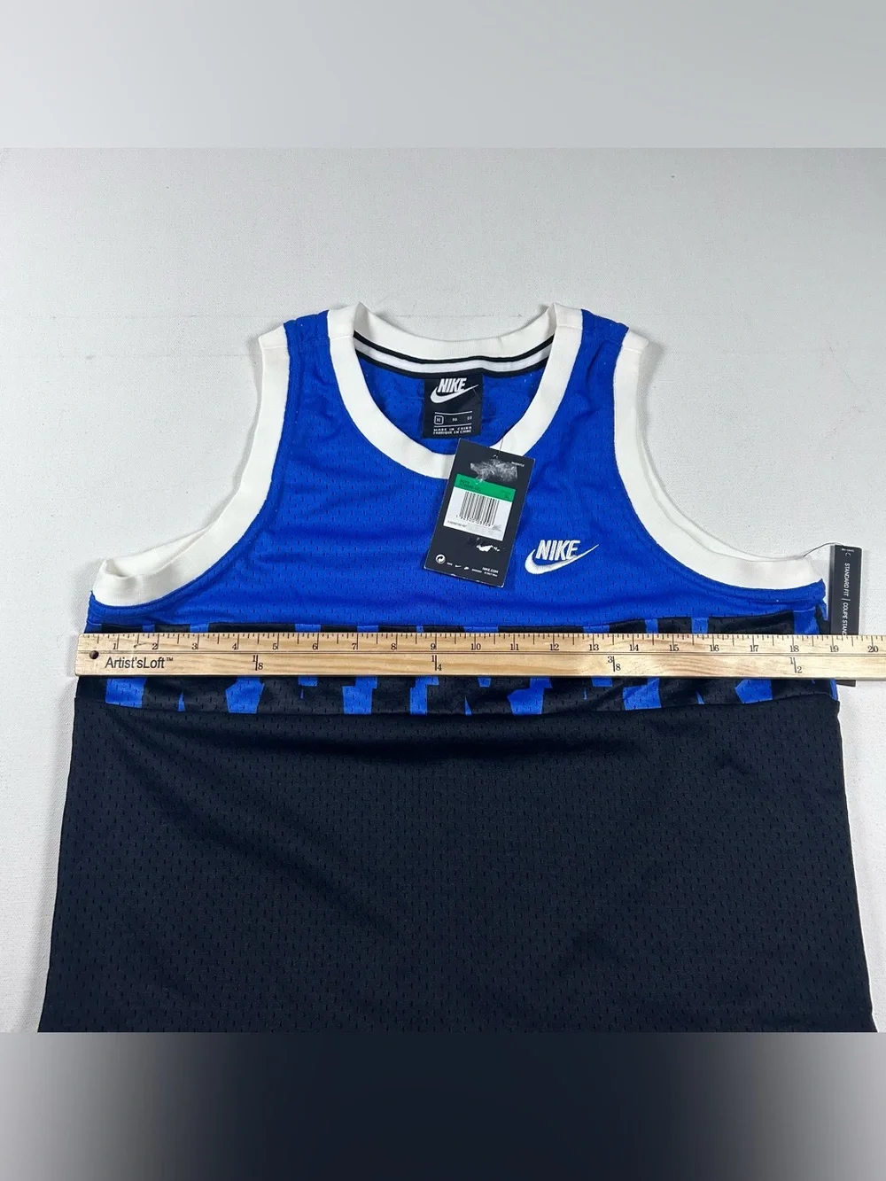 Nike Air Mesh Basketball Jersey NEW Tribal Color Block Fits: Medium Mens